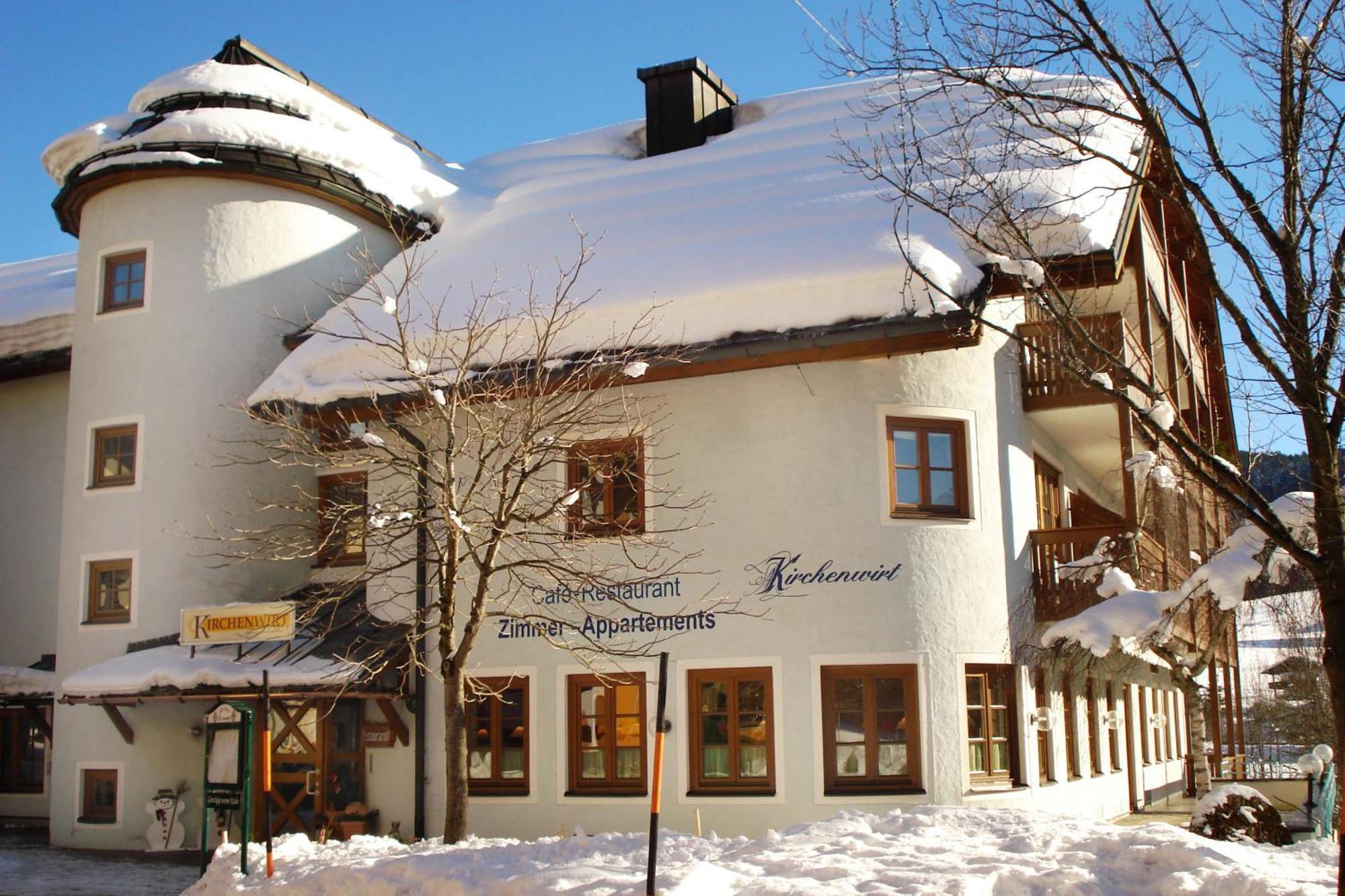 Dachstein West Hotel Gmbh-Kirchenwirt Russbach Russbach am Pass Gschuett Luaran gambar