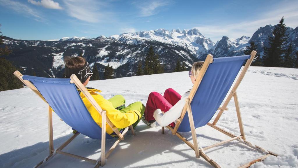 Dachstein West Hotel Gmbh-Kirchenwirt Russbach Russbach am Pass Gschuett Luaran gambar